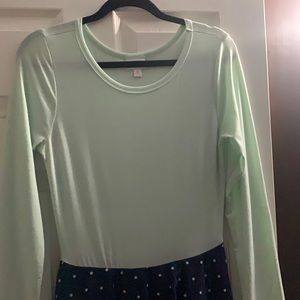 Lula roe Georgia size medium long sleeve dress